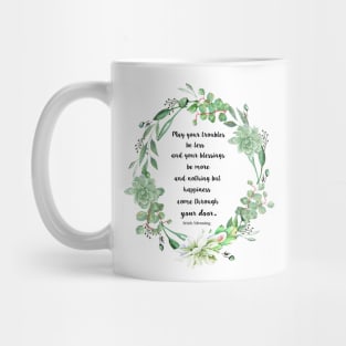 Irish blessing Mug